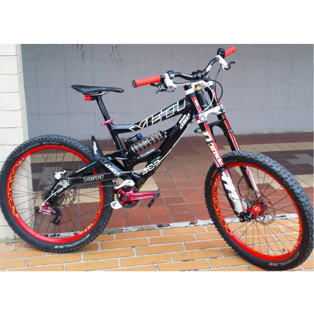 yeti full suspension mountain bike