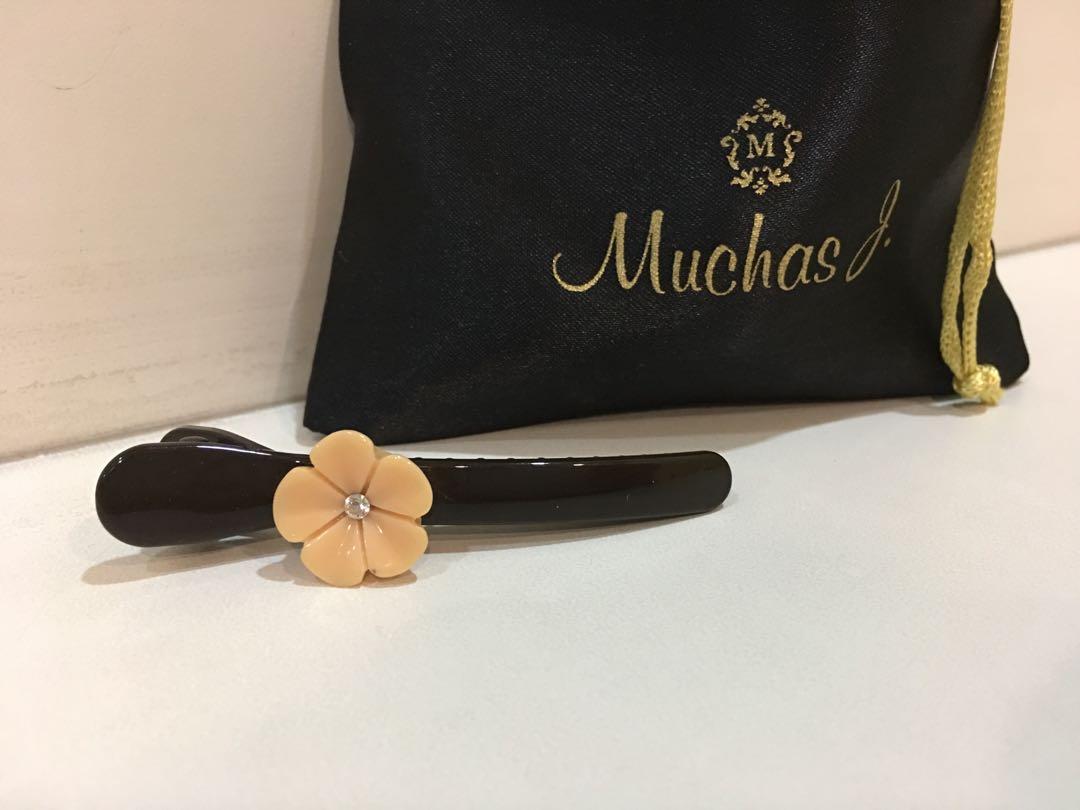 Muchas hair clip with swarovski crystal