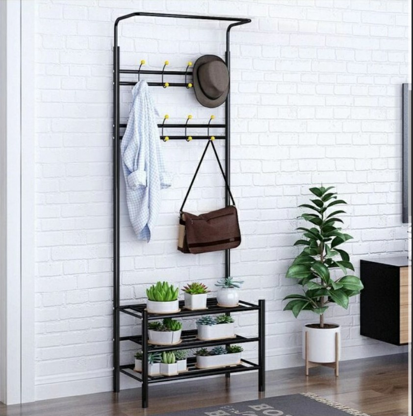 Multifunction Cloakstand Flower stand Receiving rack, Furniture & Home ...