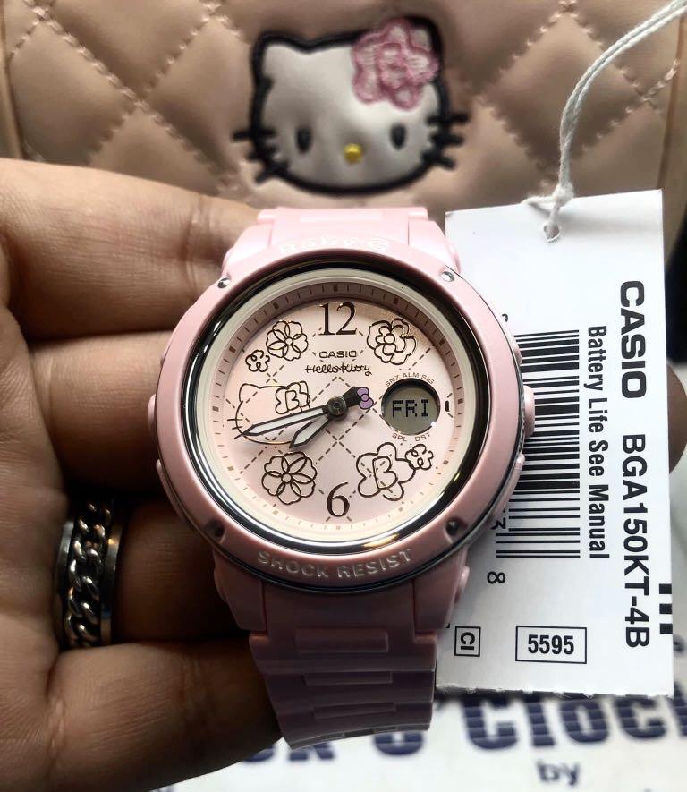 NEW HELLO KITTY EDITION BABYG SPORTS WATCH 100 Original