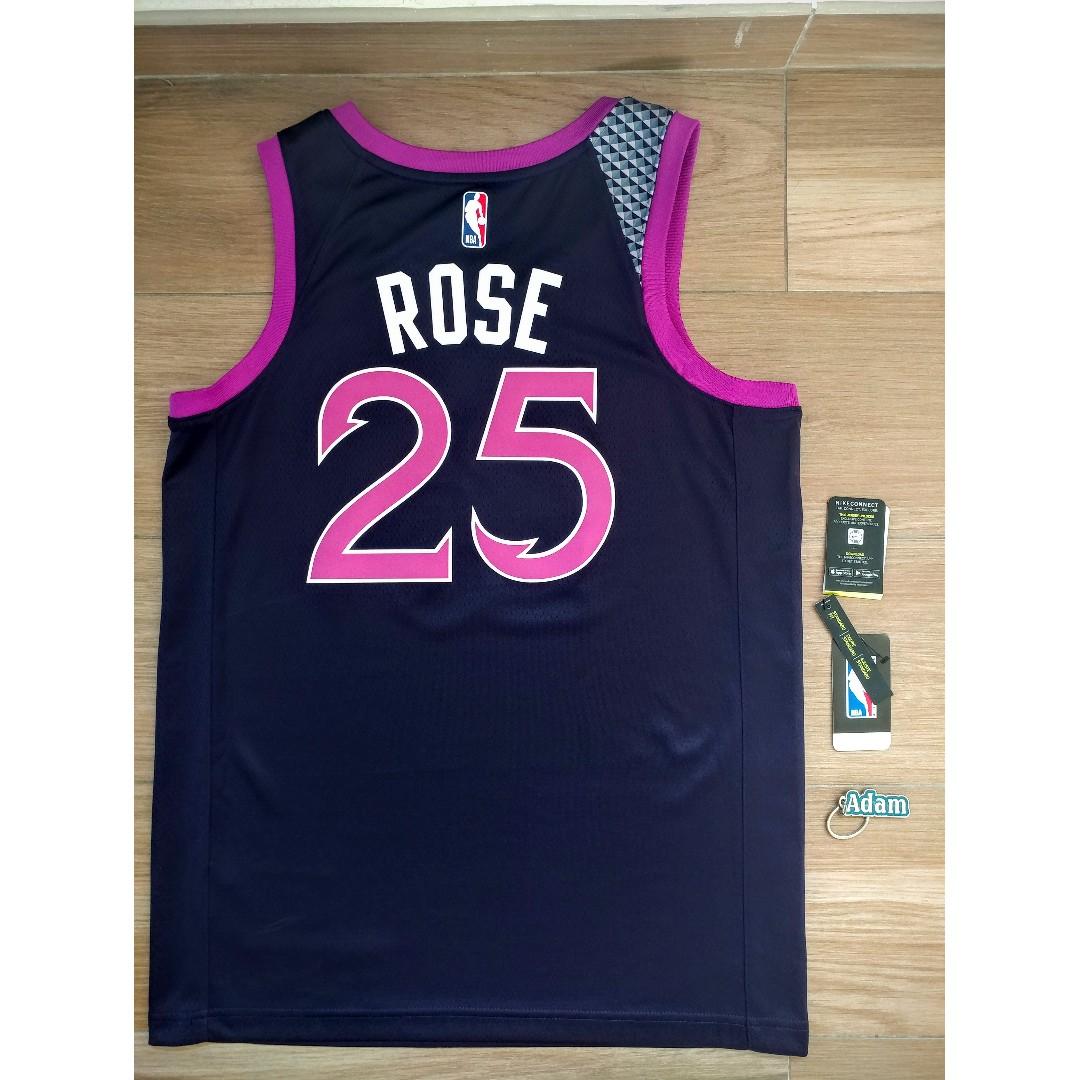 Nike Minnesota Timberwolves City Edition Derrick Rose Swingman
