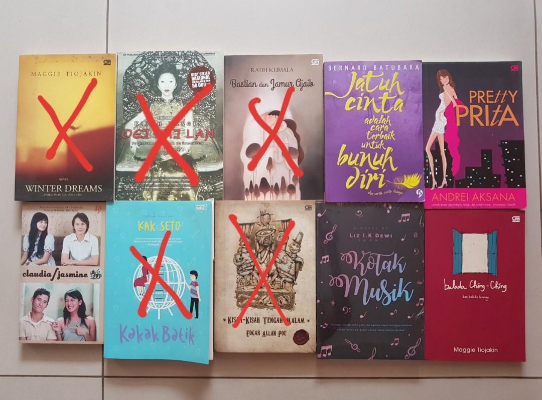 Novel Buku Cerita Fiksi Non Fiksi Lokal Buku Alat Tulis Buku Di Carousell