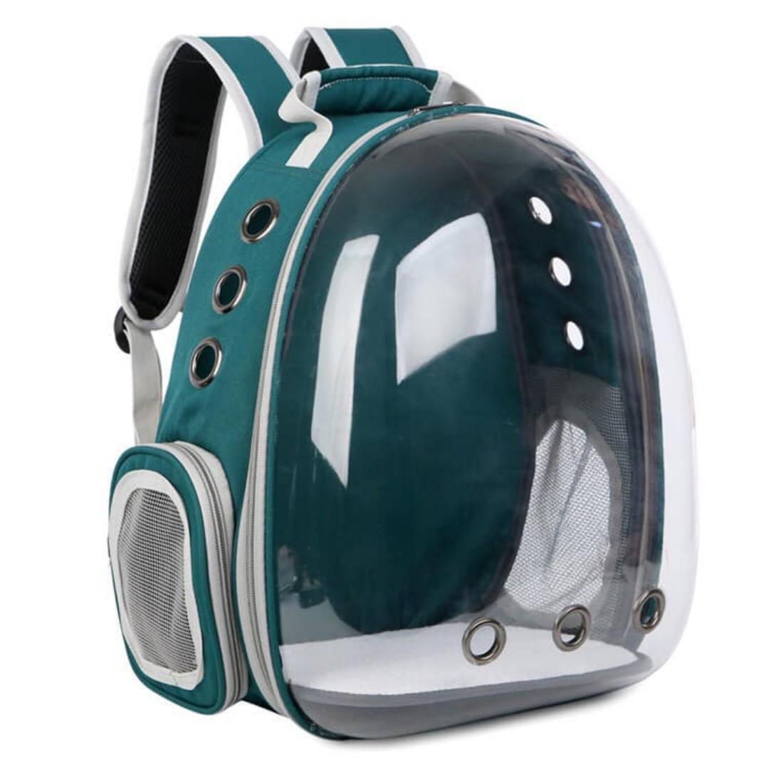 Pet Transparent Space Backpack (Category: Homes & Other Pet Accessories) located in Manila. Submitted by magicgerry (Listing ID 255057753, Image 1). Description: Pet Transparent Space Backpack for pets (P2,200.00) > Up to 7kg > 42×27×29cm > 3 colors .