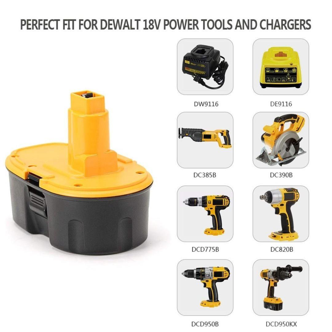 Poweraxis Dc9096 Battery 18v 3 0ah Ni Mh Replacement Battery For