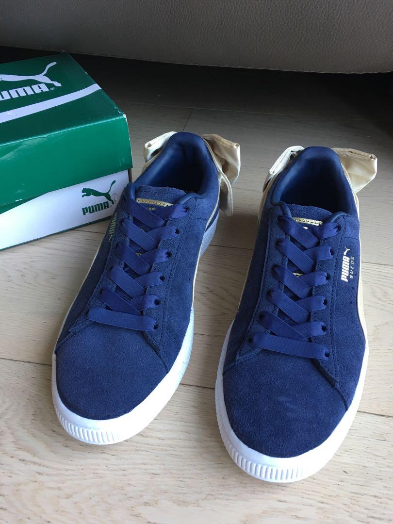 puma suede bow wn's