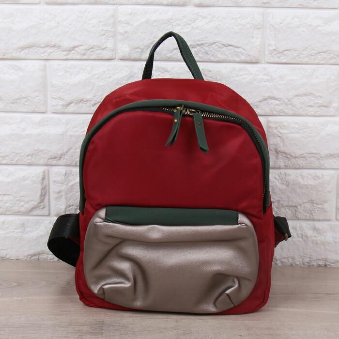Ransel Duo Warna Kain Oxford Olshop Fashion Olshop Wanita On