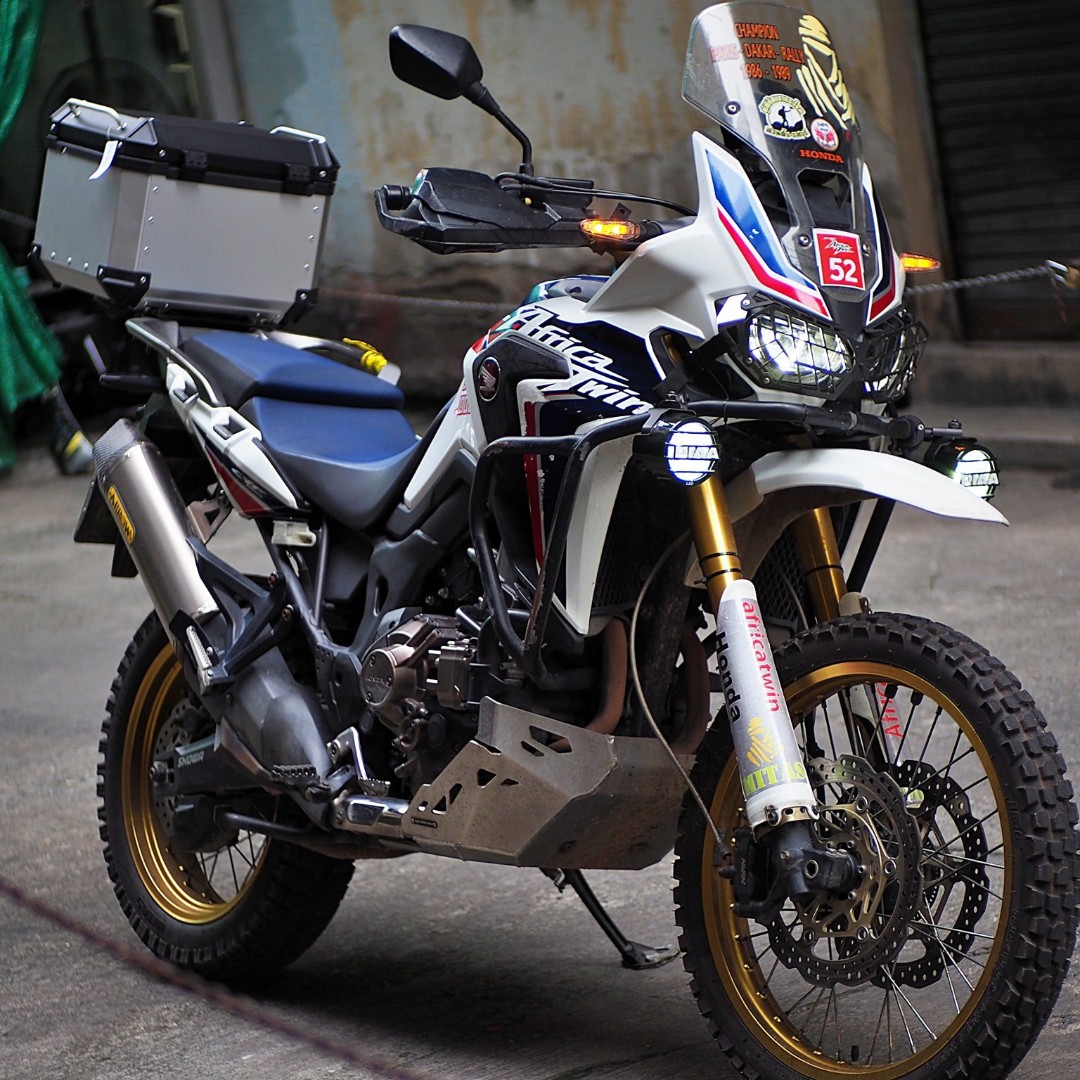 honda africa twin adventure sports top case