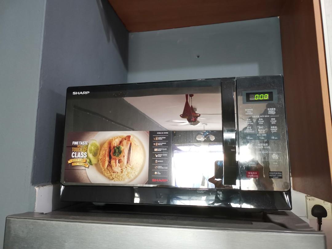 Sharp R357ek 25l Microwave Oven Kitchen Appliances On Carousell