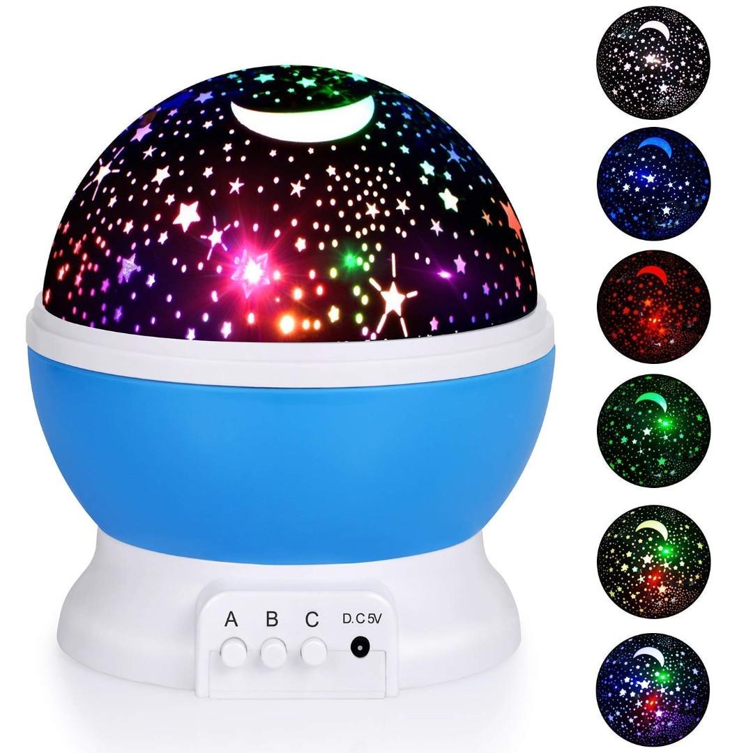 star master rotating projection lamp