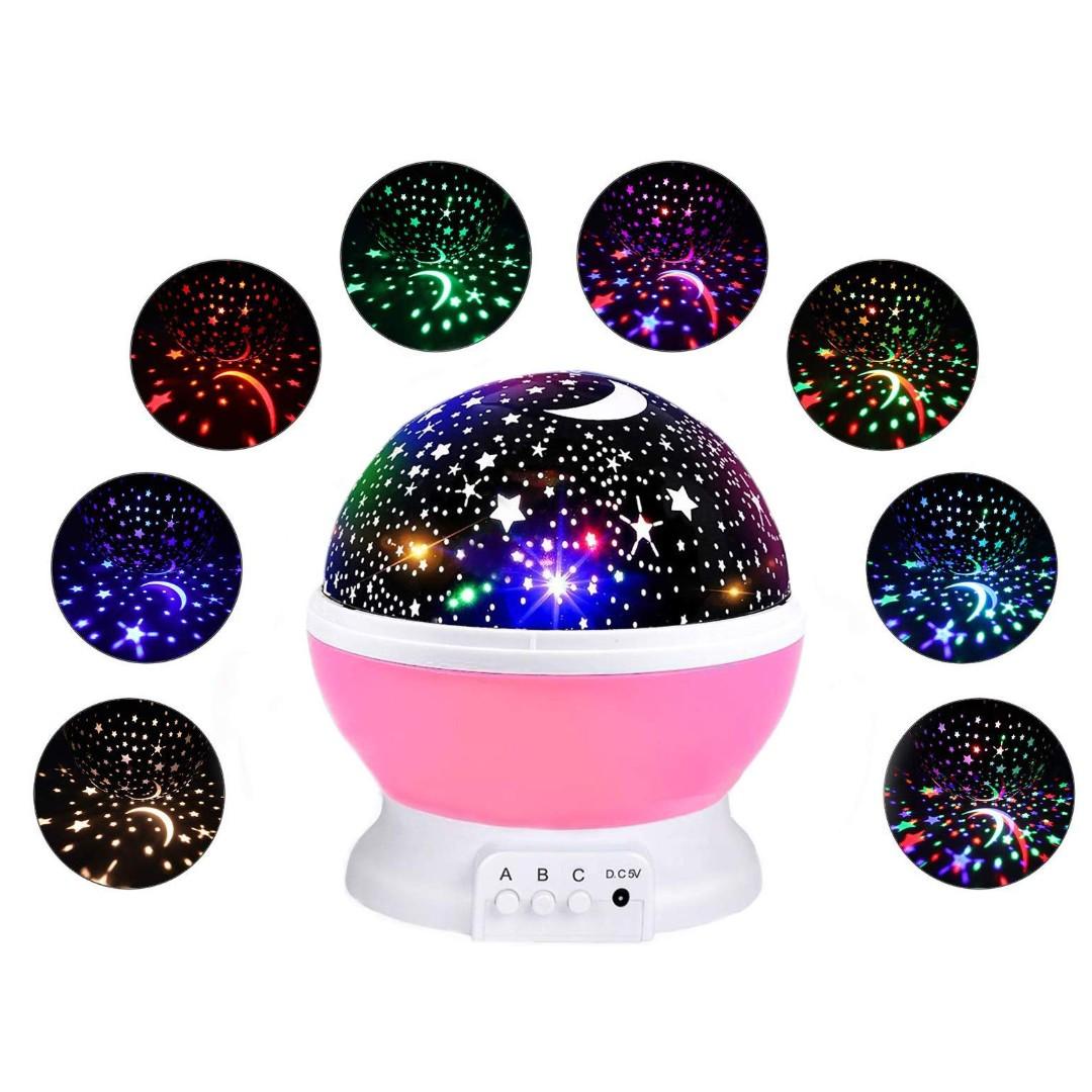 Star Master Dream Rotating Projection Lamp Night Lamp Pink Car Accessories Electronics Lights On Carousell