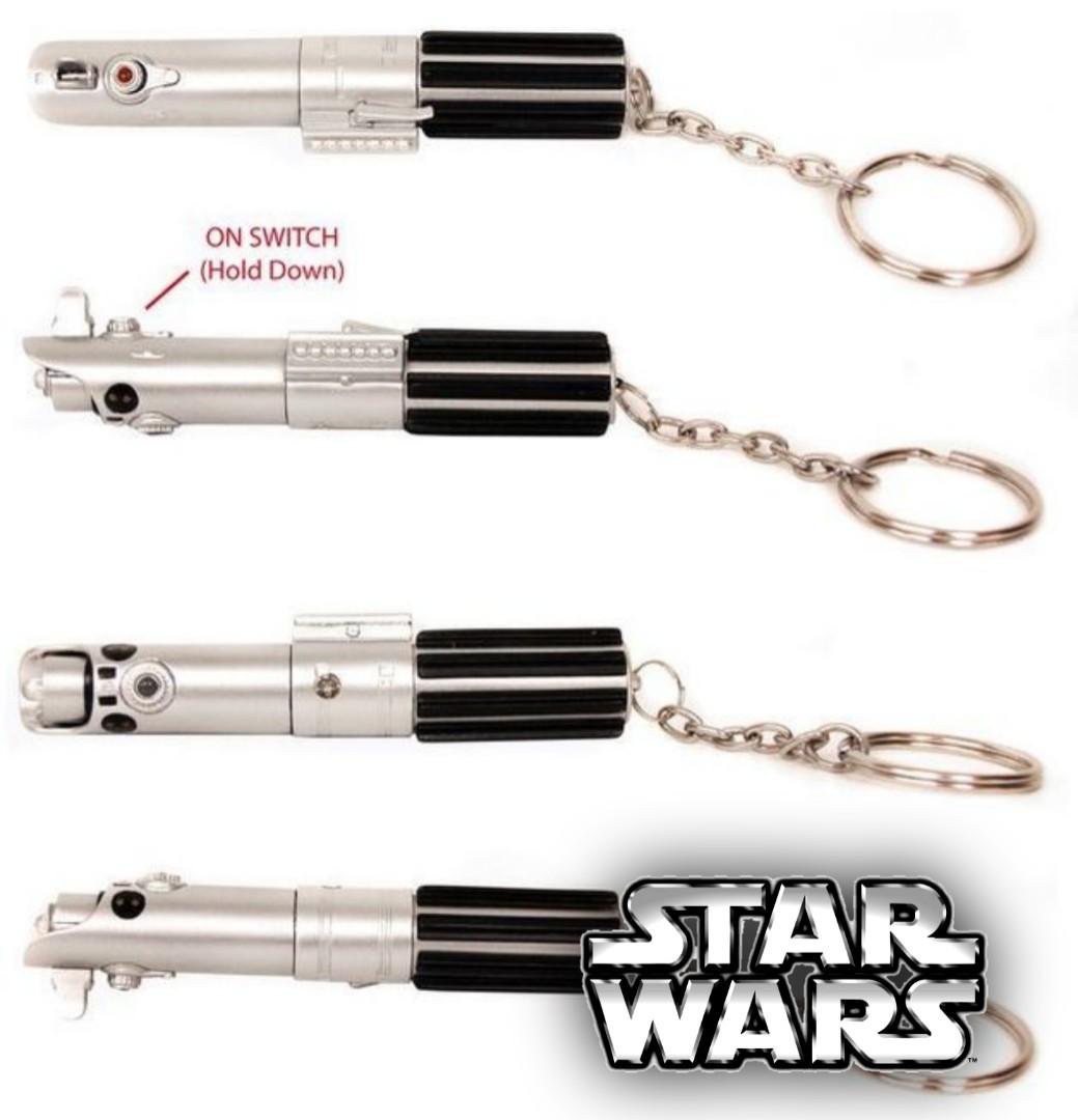 Star Wars Lightsaber Keychain Luke