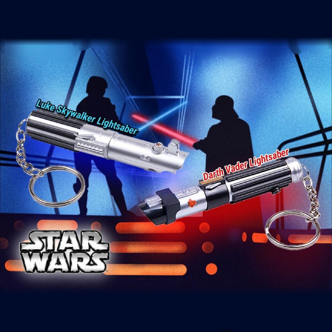 star wars lightsaber keychain