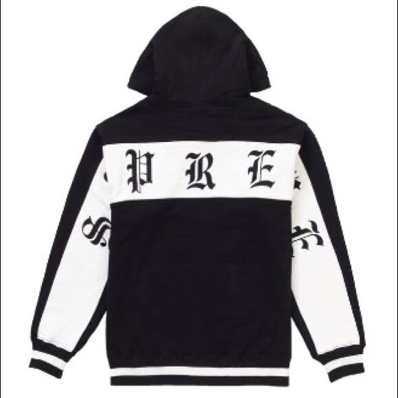supreme old english hoodie
