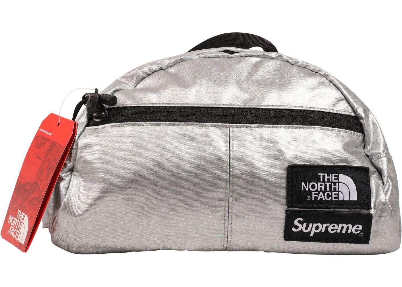 supreme x north face waist bag