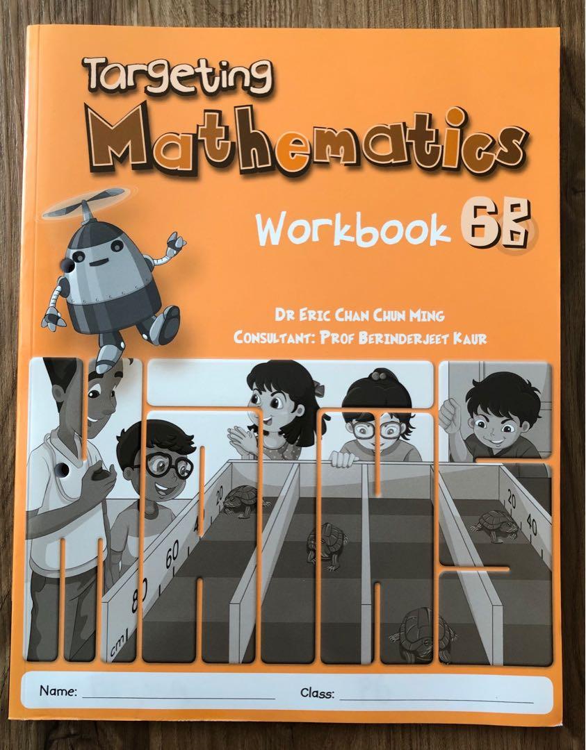 Over Math 6b Targeting Mathematics 6B workbook, Hobbies & Toys, Books & Magazines ...