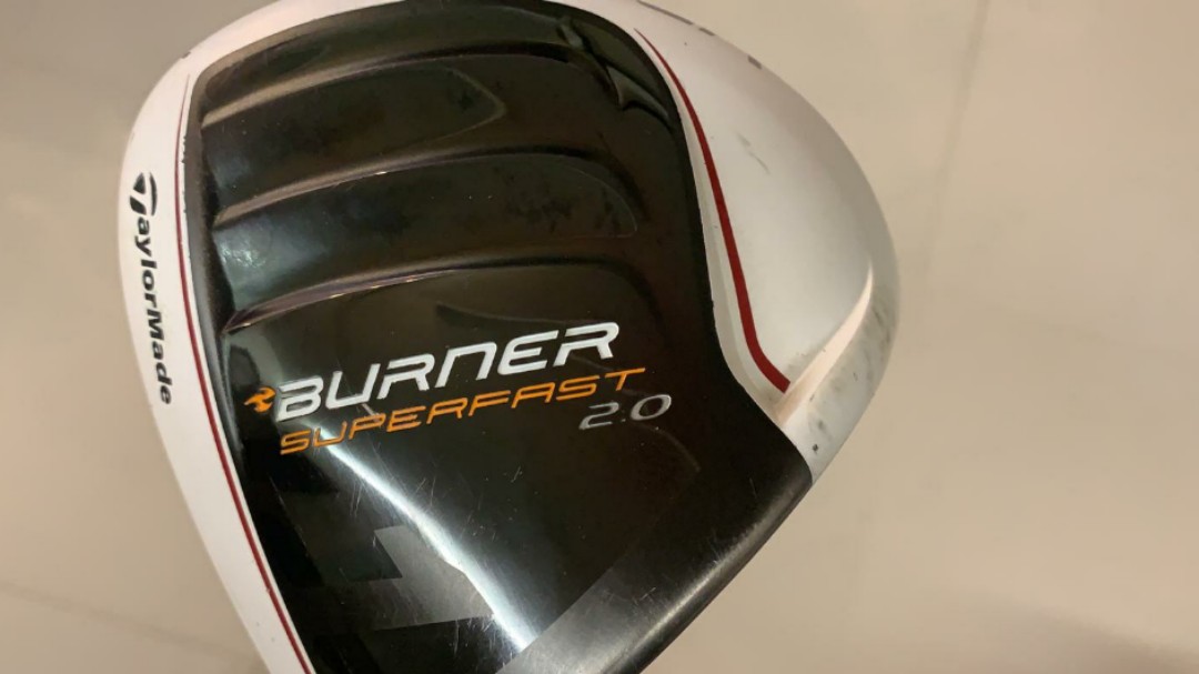 used taylormade burner superfast tp 2.0 driver golf club in value condition