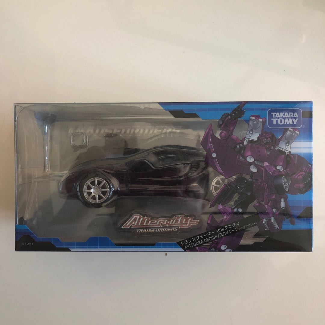 Takaratomy Transformers Alternity A-04 Mitsuoka Orochi Thundercracker - Sonic Blue