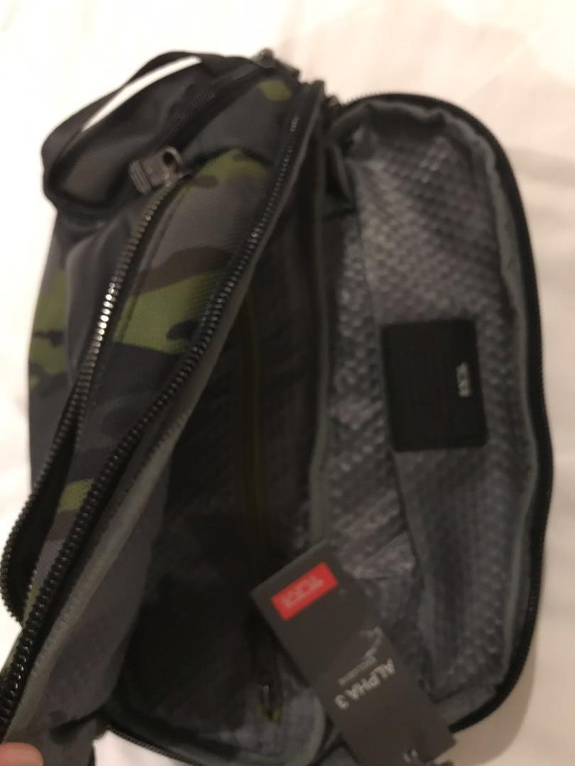TUMI Camouflage sling bag, Men's Fashion, Bags, Sling Bags on Carousell