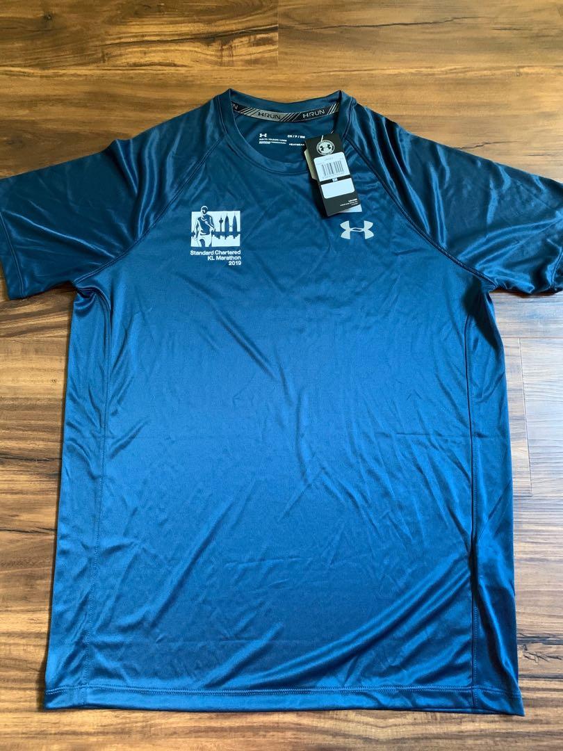 UA KL Standard Chartered Marathon Finisher Tee 2019, Men's Fashion