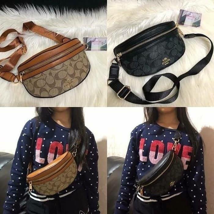 Tas waist bag sale coach