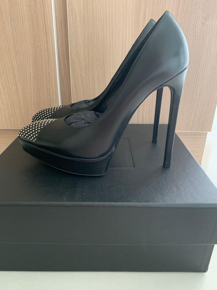 YSL platform heels (authentic) , Women's Fashion, Footwear, Heels on  Carousell
