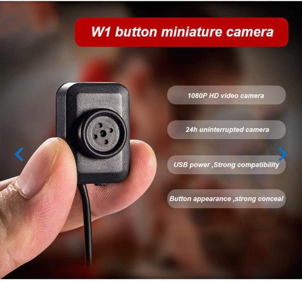 1080p Covert Hidden Camera Button Mini Spy Cam Discreet Video DVR