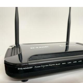 Used D-Link DVG-N5402SP Router