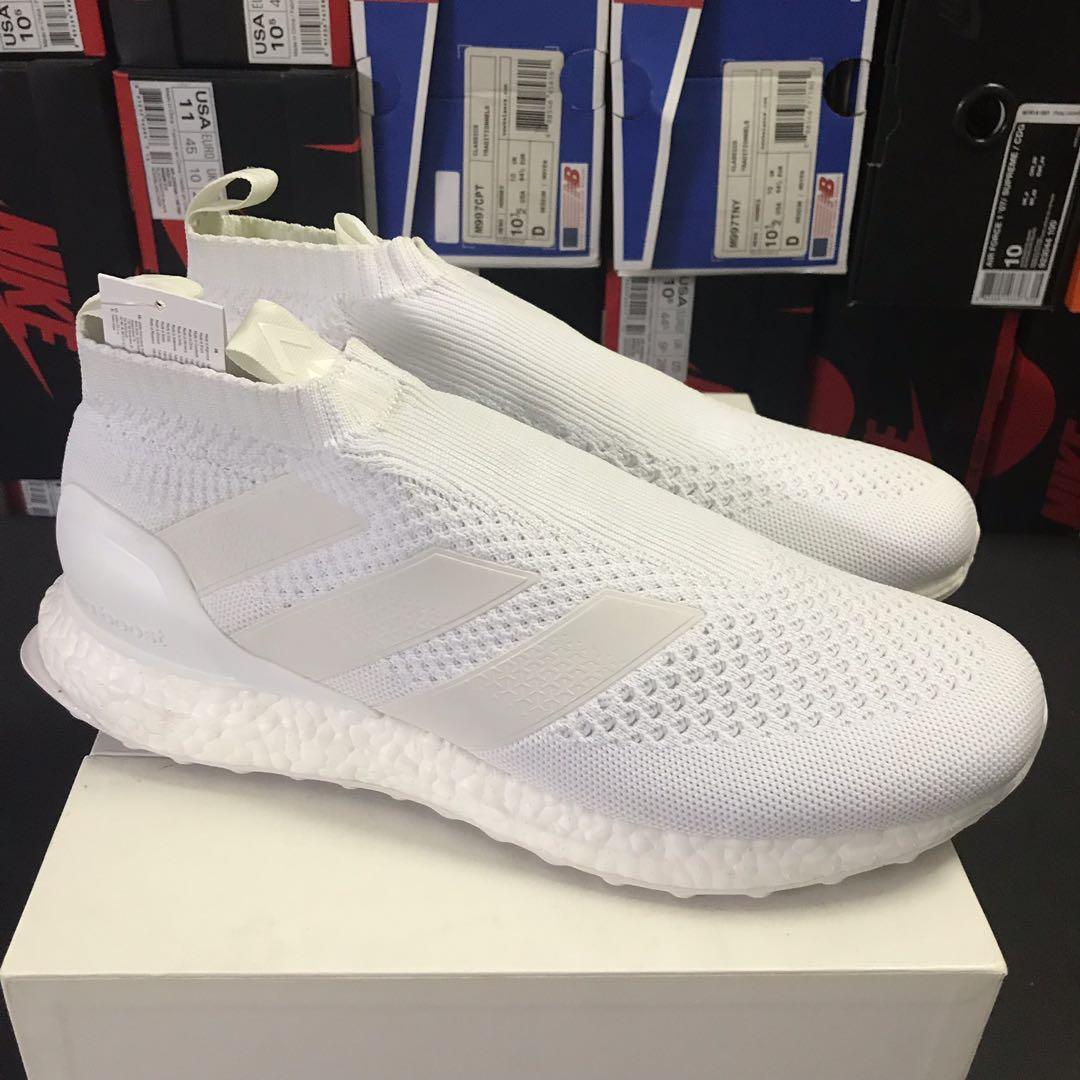 Adidas ace 16 ultra boost triple white sales