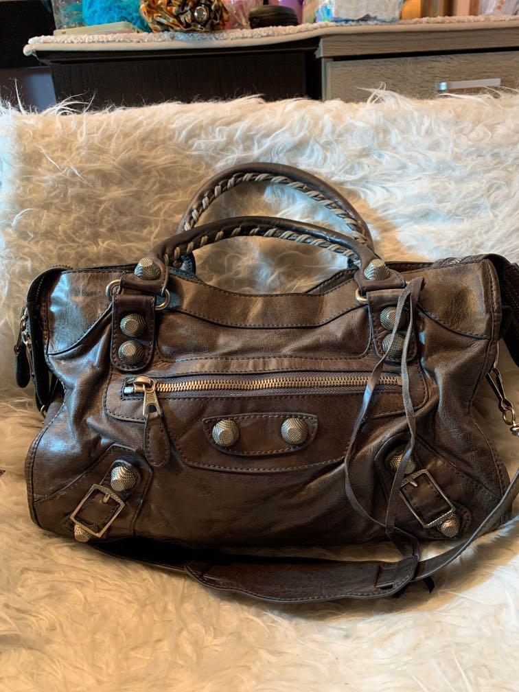Balenciaga 2025 studded bag