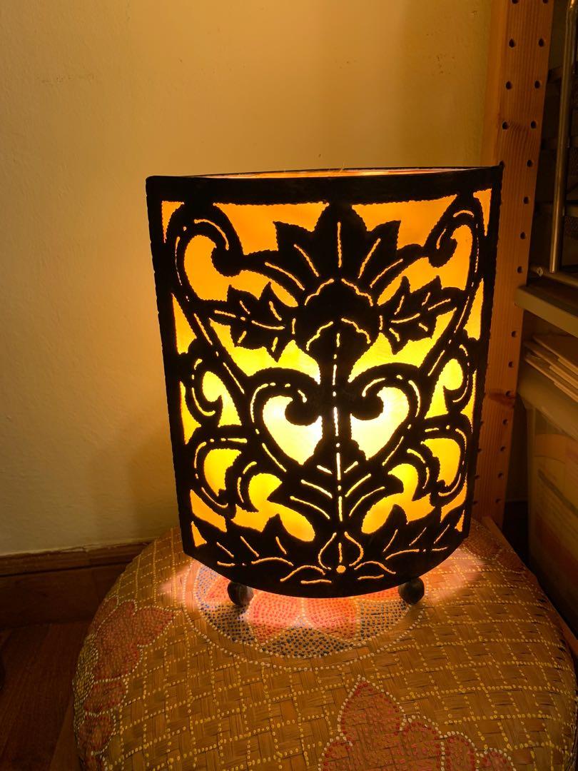 balinese bedside lamps