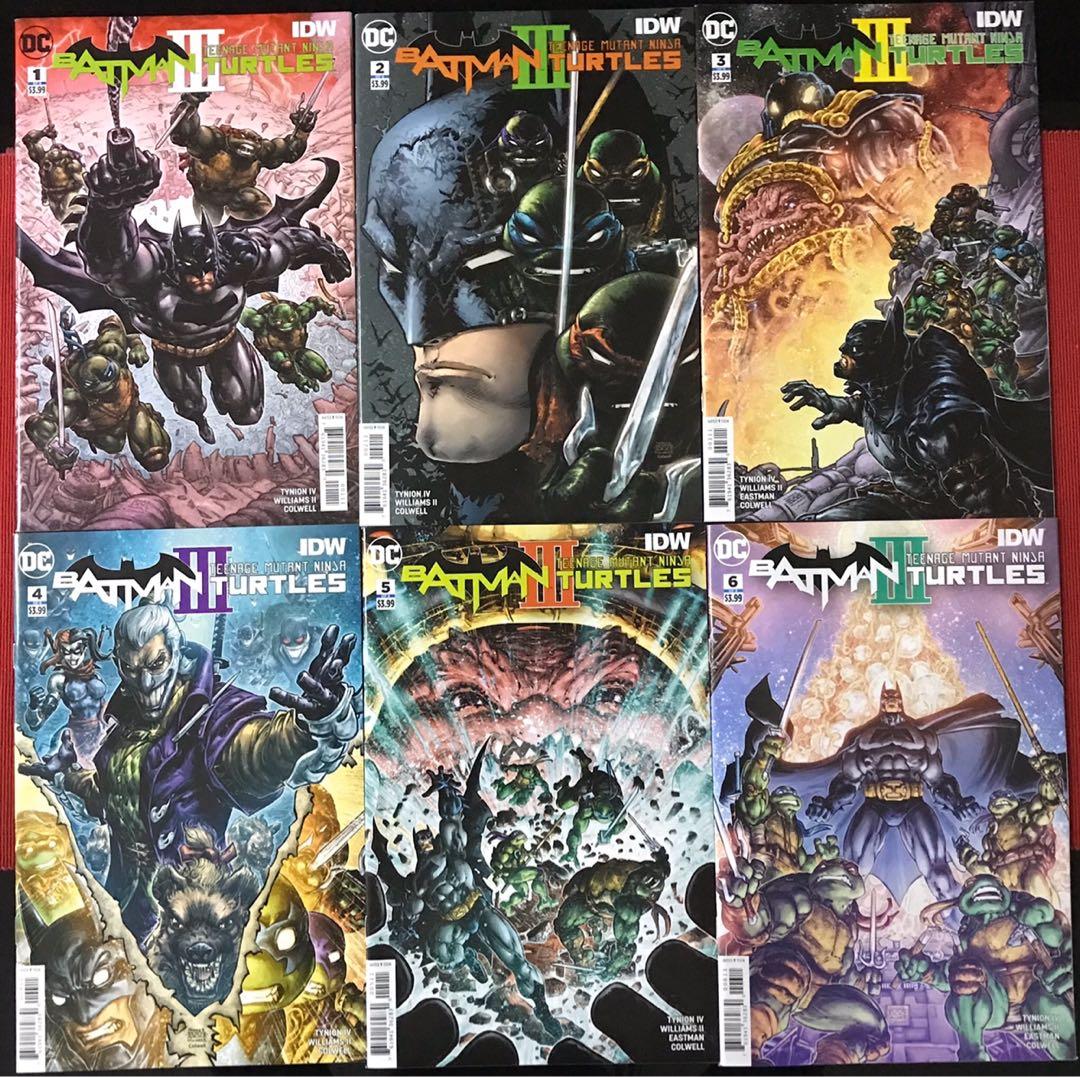 Batman Teenage Mutant Ninja Turtles Iii Dc Idw Comics Books