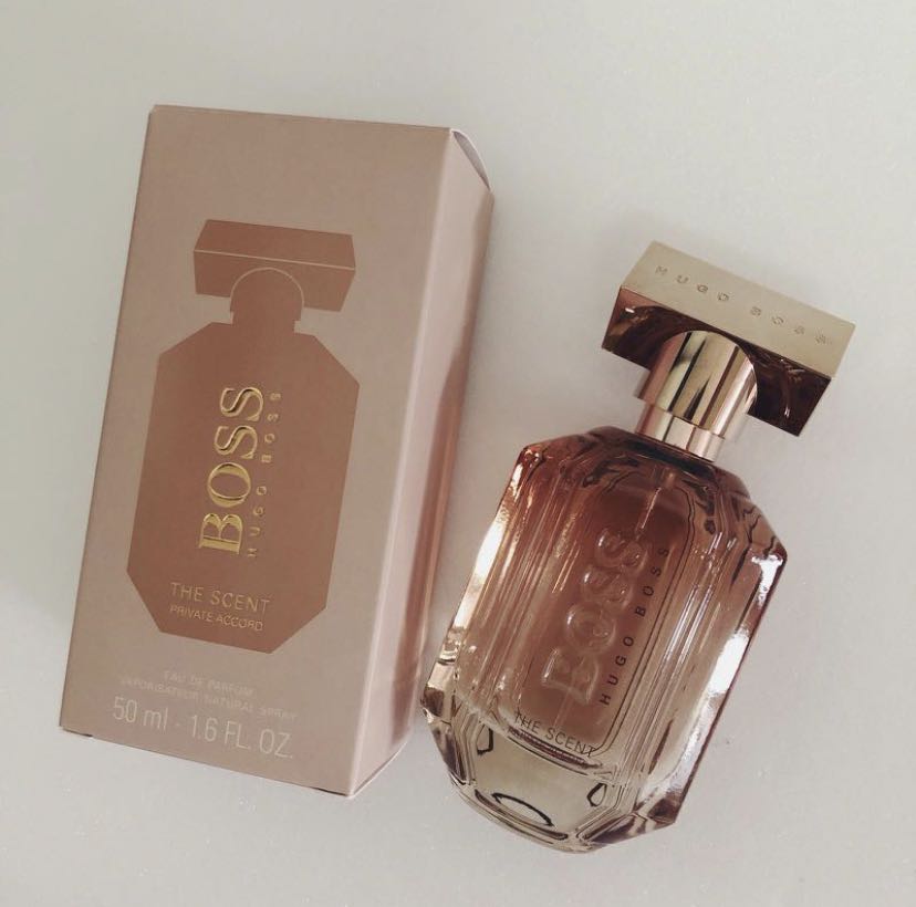 the scent private accord for her hugo boss
