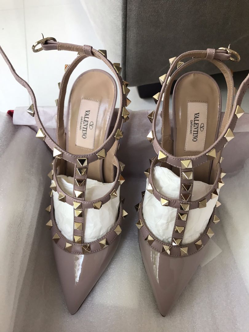 patent rockstud caged pump 100mm