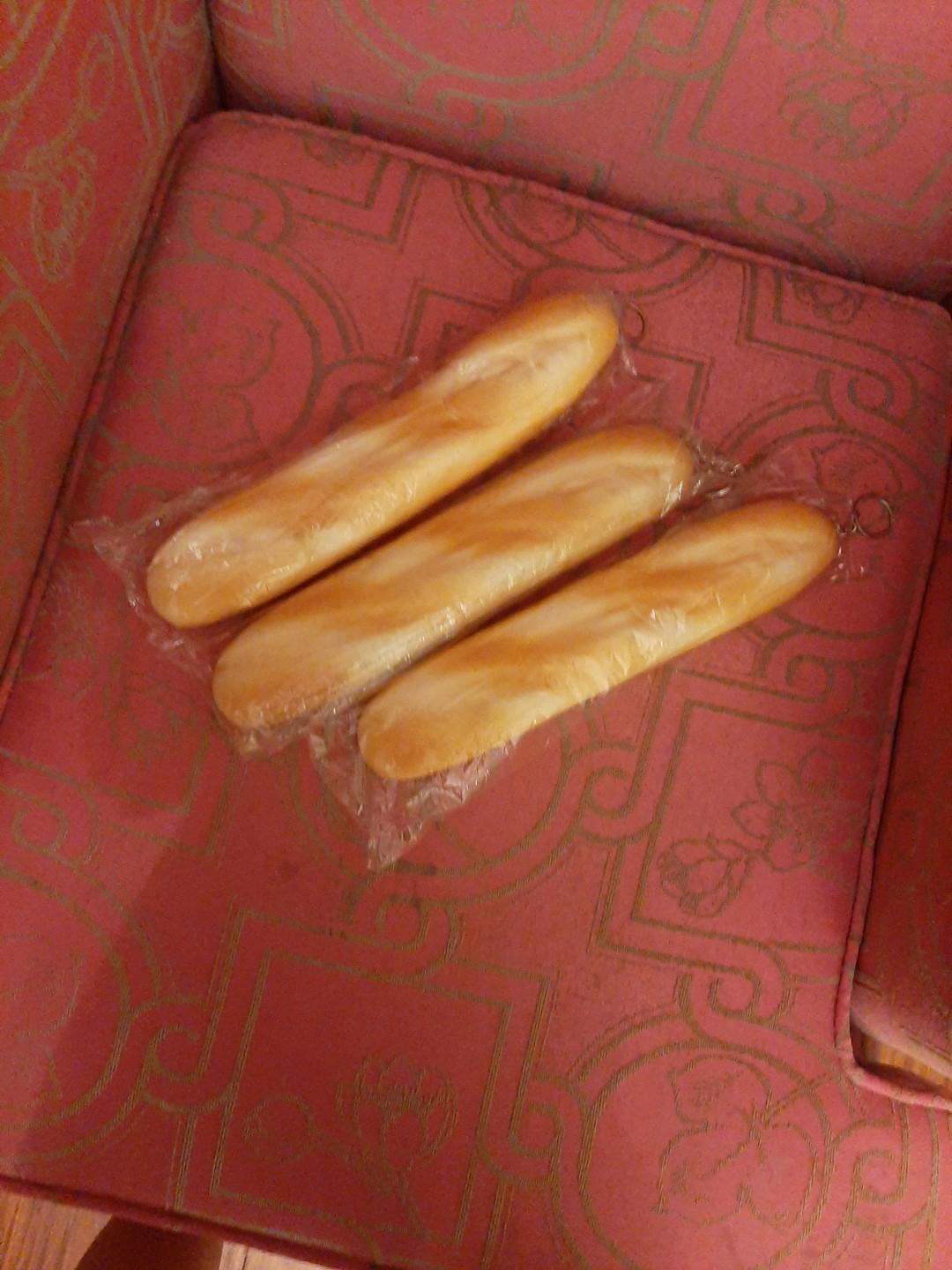 Bread Squishy Keychain (Category: Designer & Blind Box Toys) located in Quezon City. Submitted by cncarousel (Listing ID 255351444, Image 3). Description: ♡Stress Reliever ♡Squishy and Cute.