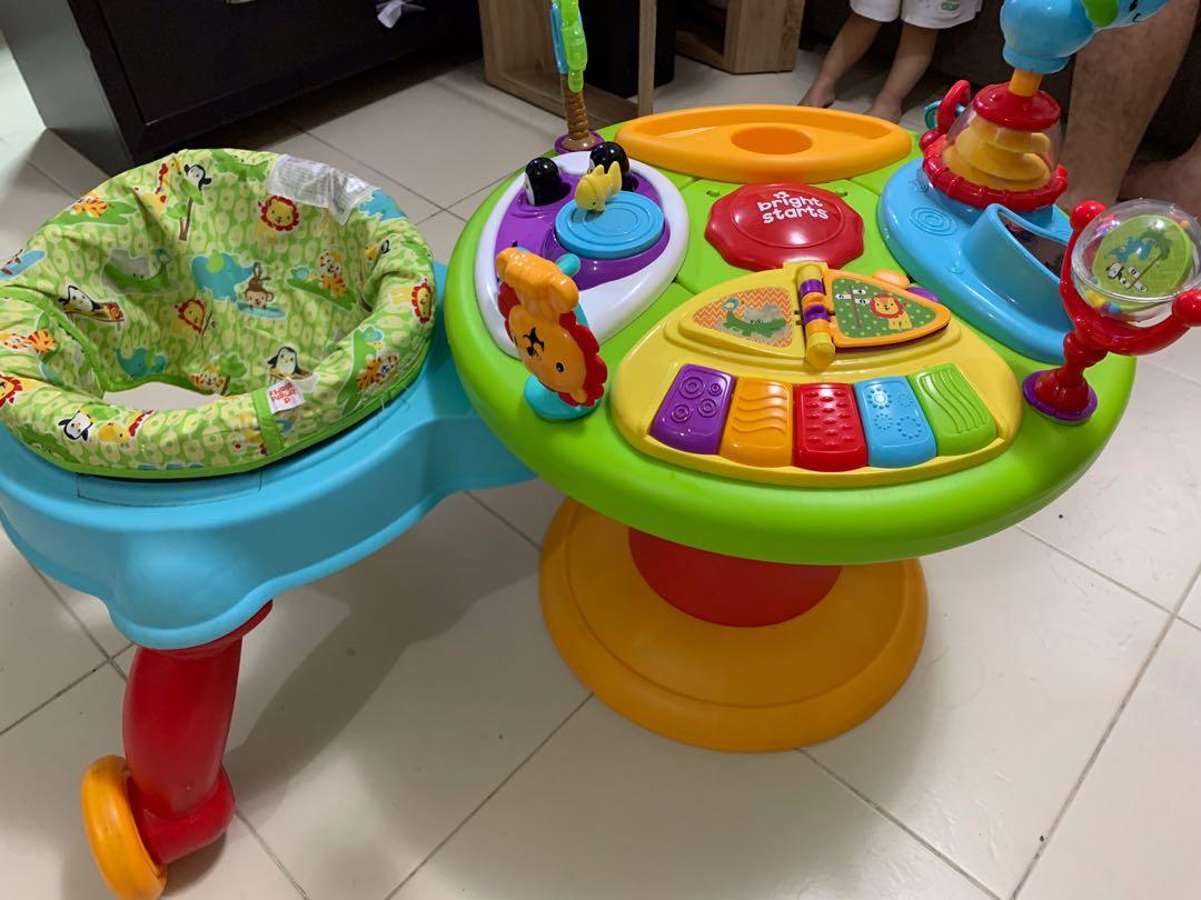 bright starts activity table around we go