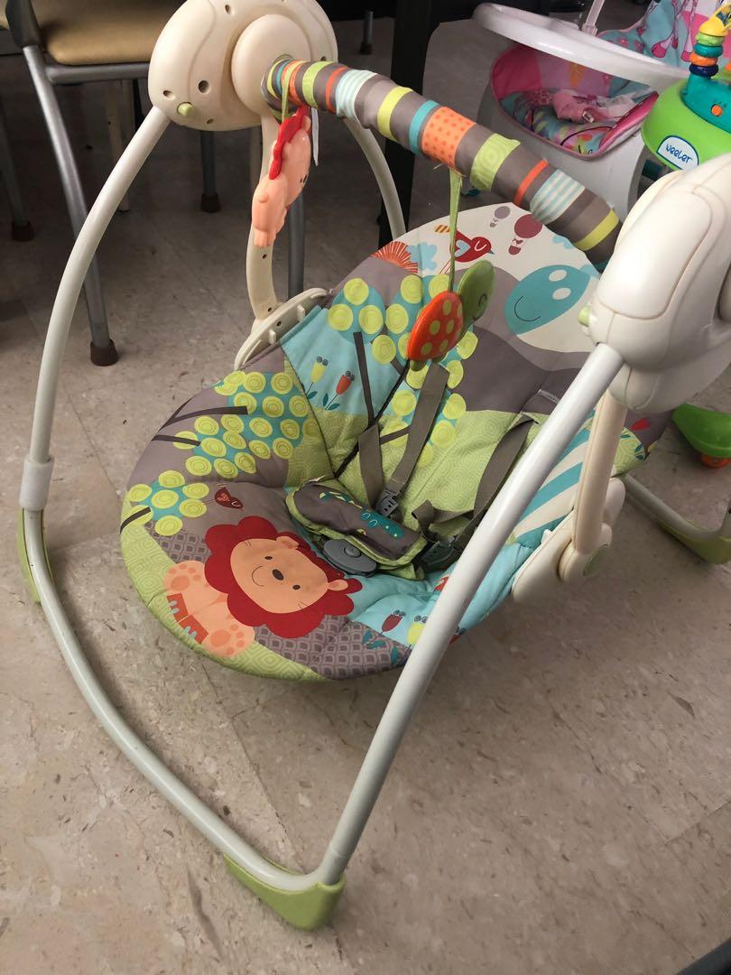 battery operated baby rocker