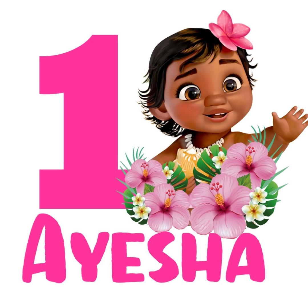 Cake Topper Moana Hobbies Toys Stationery Craft Occasions Party Supplies On Carousell