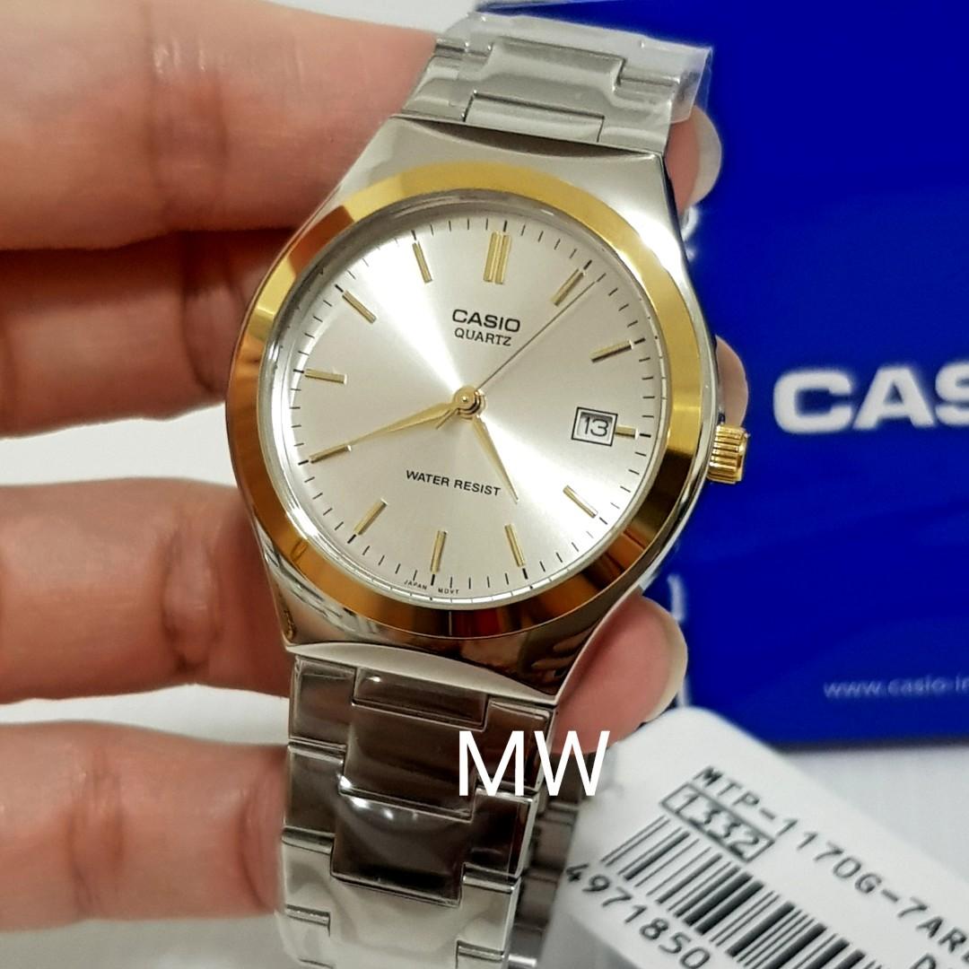 Casio mtp sales 1170 silver