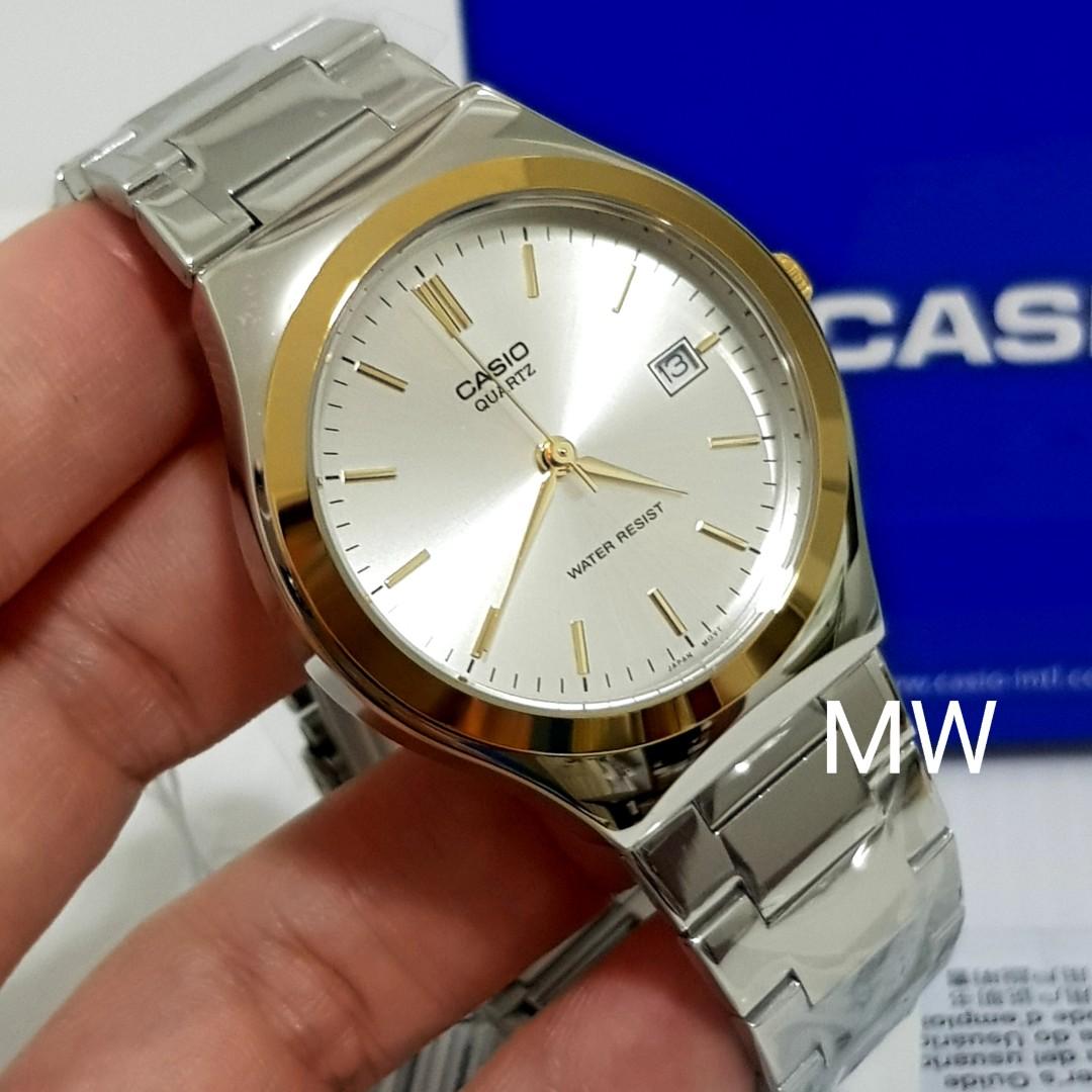 Casio mtp 1170 silver outlet