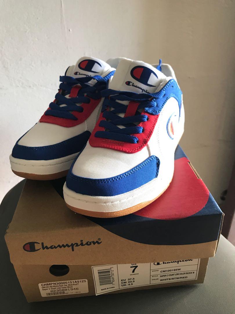 Champion color block top shoes