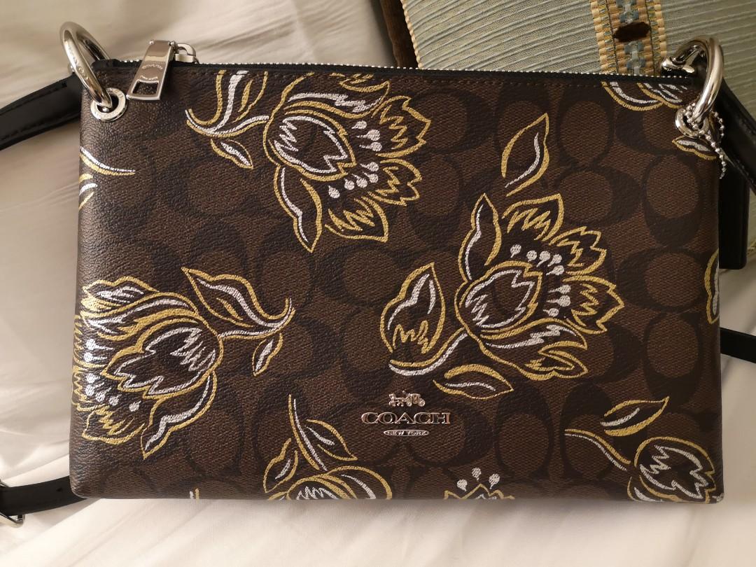 COACH Signature Tulip Sling Bag Luxury Bags Wallets on Carousell