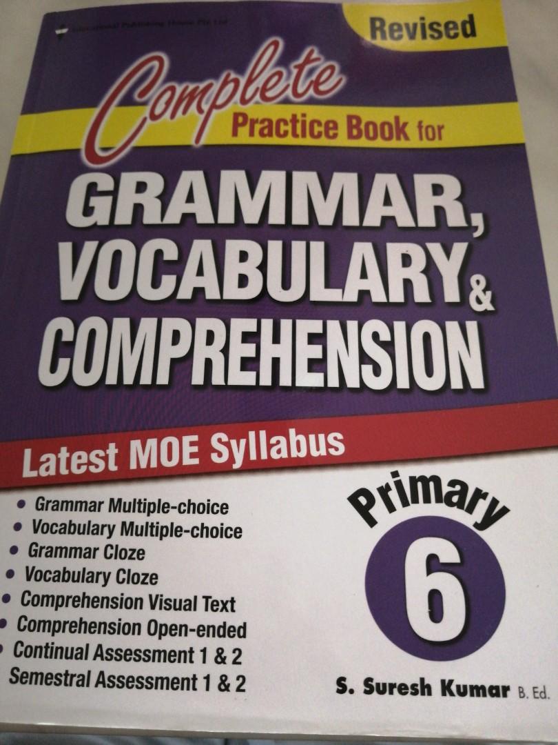 Complete practice book for grammar , vocabulary and comprehension