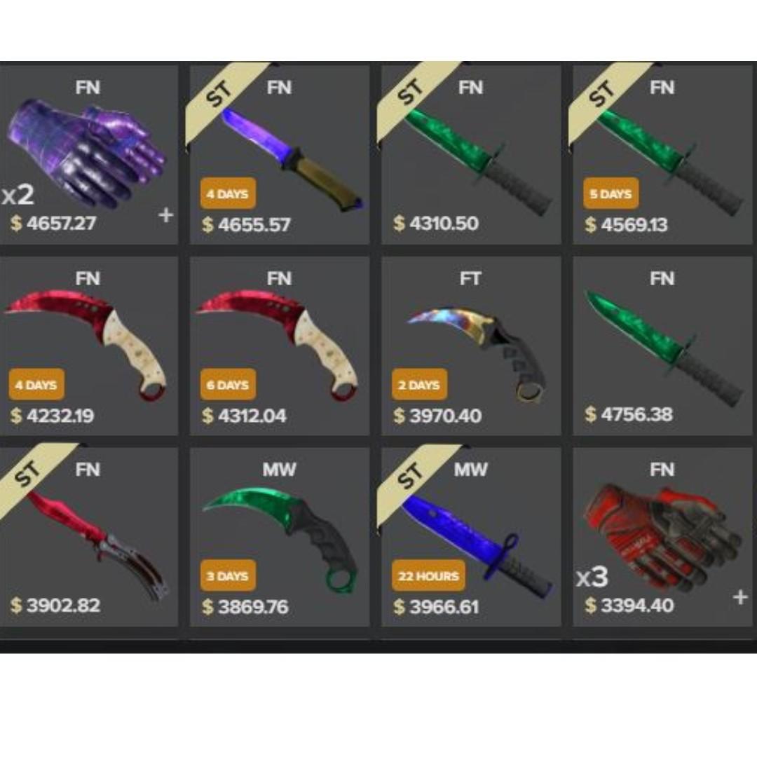 MEGA SALE - ALL SKINS ITEMS CS2 CSGO, Video Gaming, Gaming Accessories ...