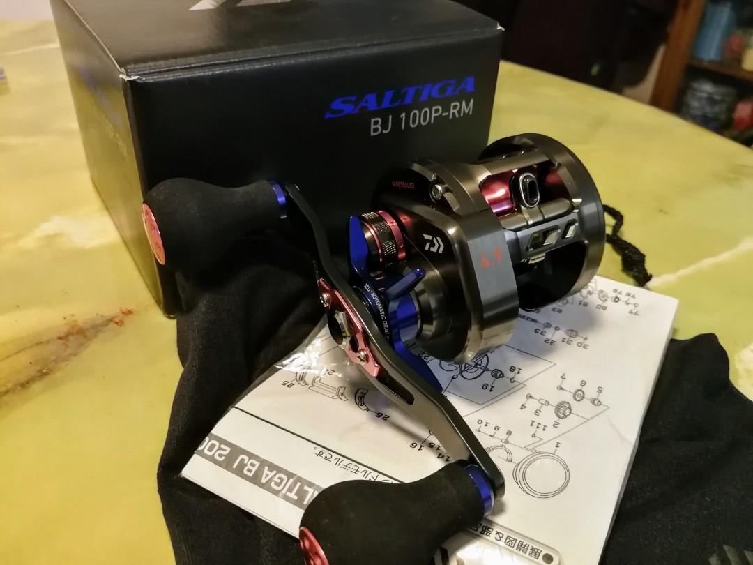 Daiwa Saltiga BJ 100P-RM, Sports Equipment, Fishing on Carousell