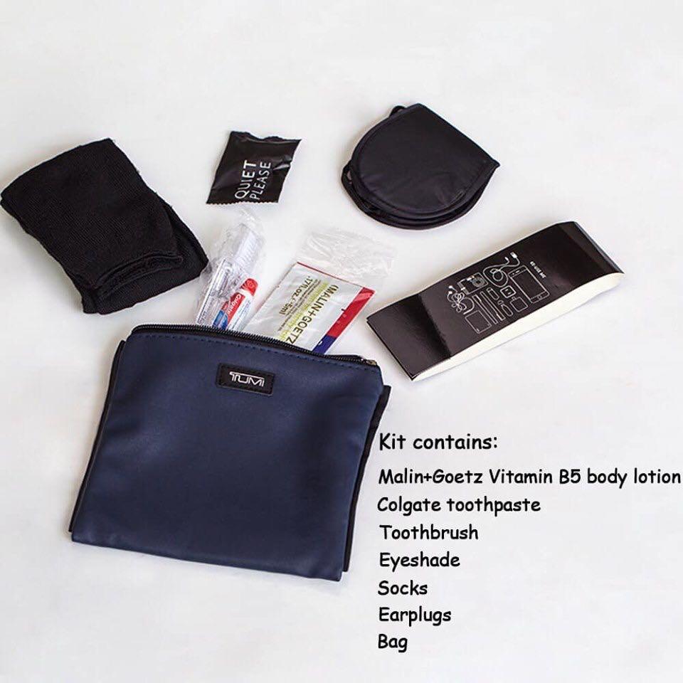 Delta Airlines Tumi Amenity Kit, Beauty & Personal Care, Fragrance & Deodorants on Carousell