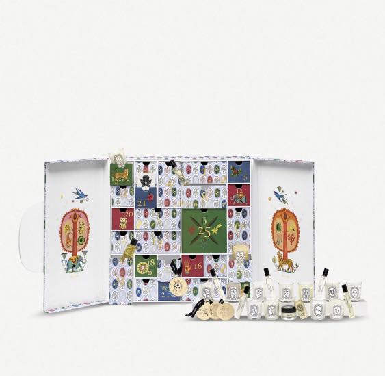 Diptyque advent calendar, 美容＆化妝品, 頭髮護理, 沐浴 ＆ 身體護理, 沐浴及身體護理 身體護理