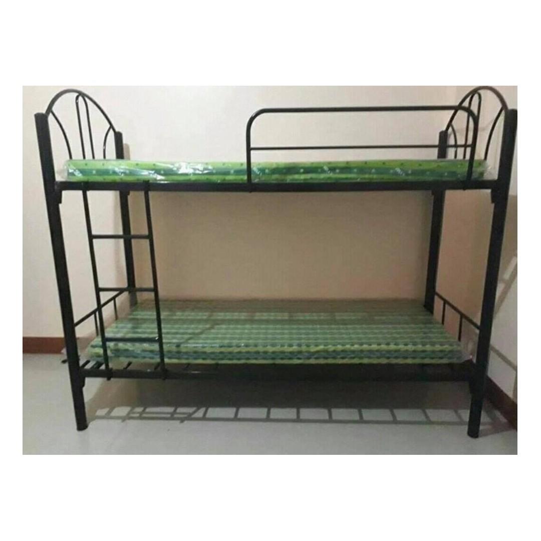 DOUBLE DECK WITH JOLLY FOAM, Furniture & Home Living, Furniture, Bed