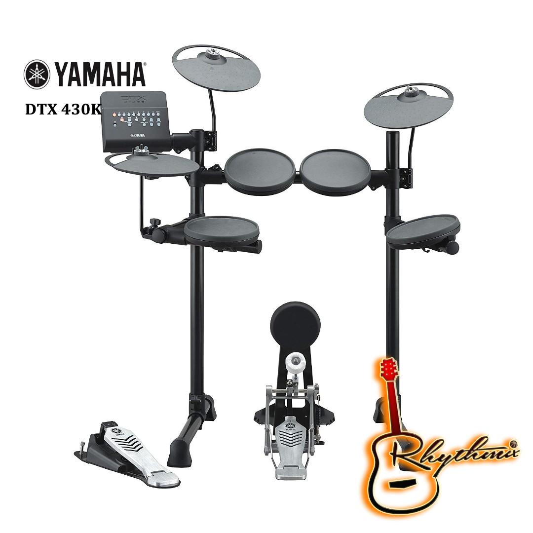 DTX 430K Yamaha Electronic Drum set Hobbies Toys Music Media