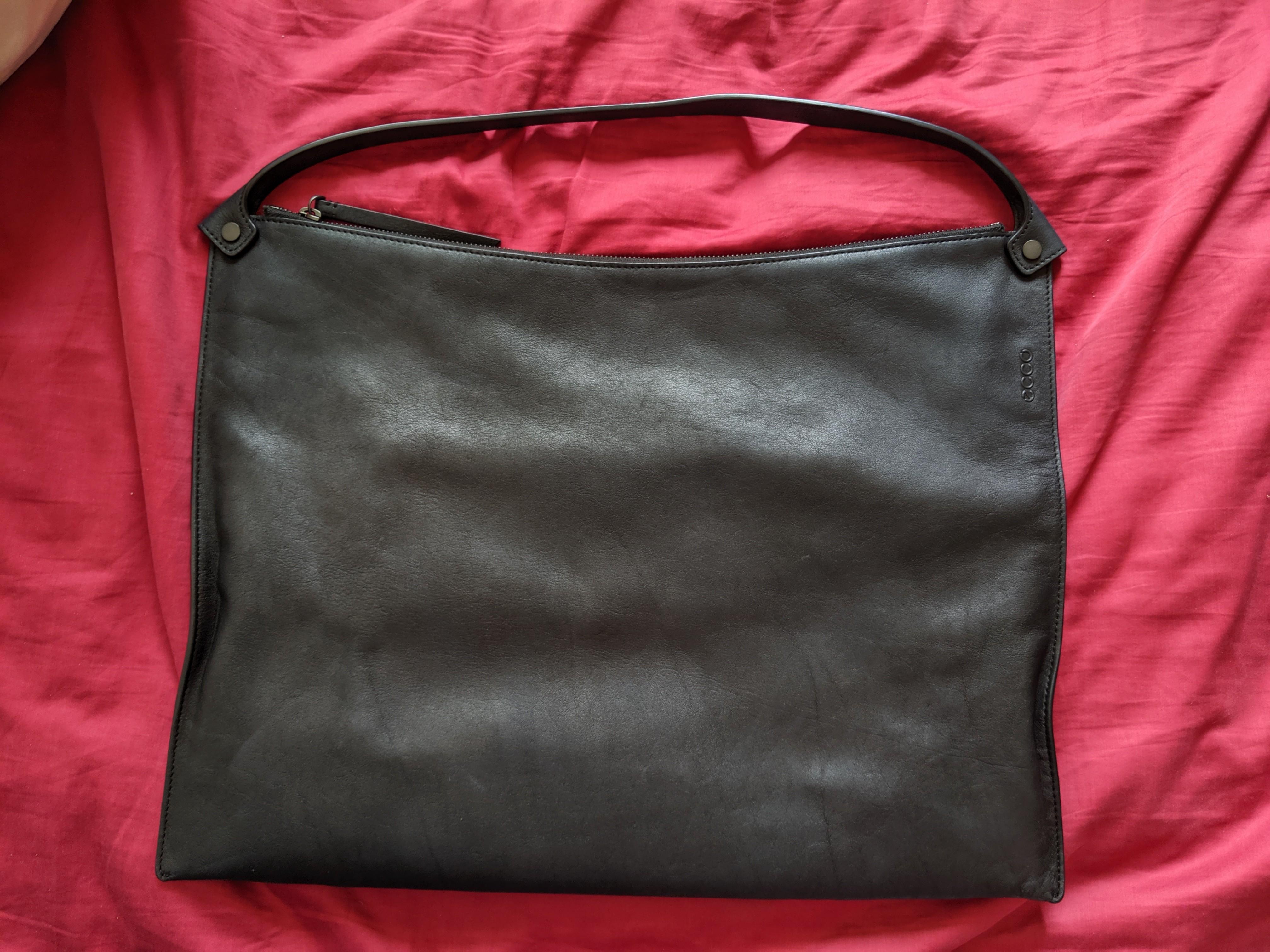 ecco leather bag