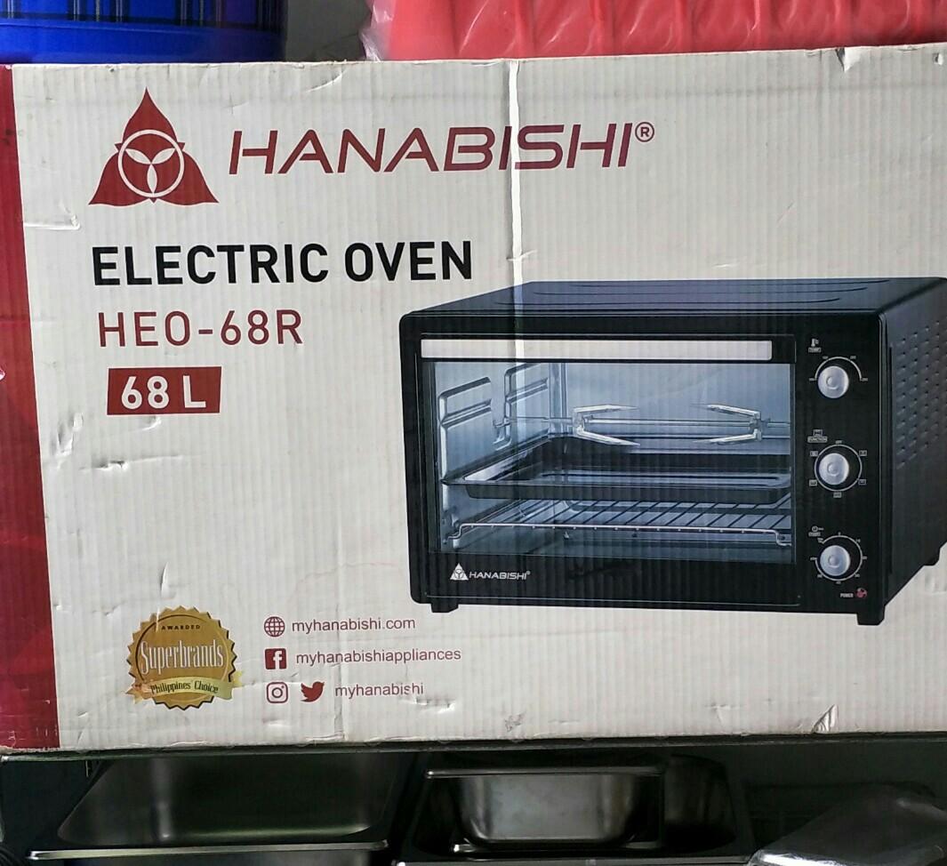 68 liters hanabishi oven